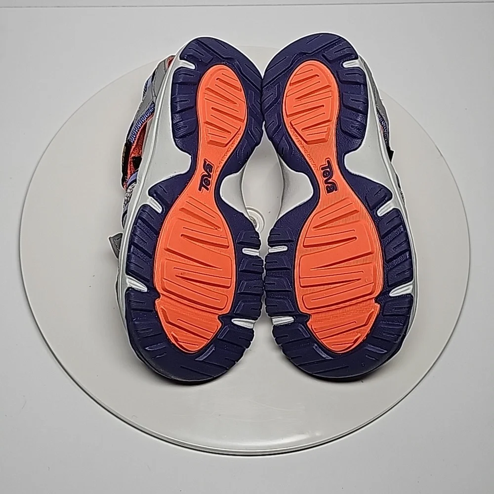 NWOT Teva Manatee Sandal Shoes Closed Toe Water Sporty Hiking Bungee Purple 12